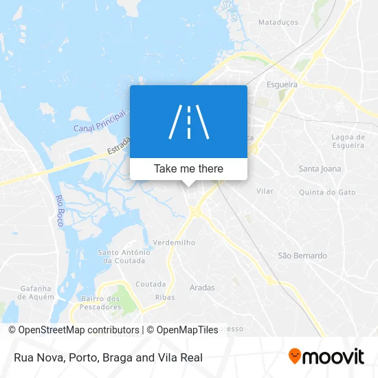 Rua Nova map