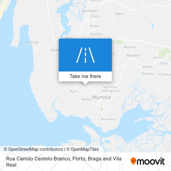 Rua Camilo Castelo Branco map