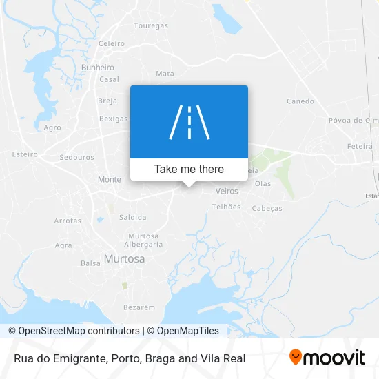Rua do Emigrante map