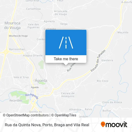 Rua da Quinta Nova map