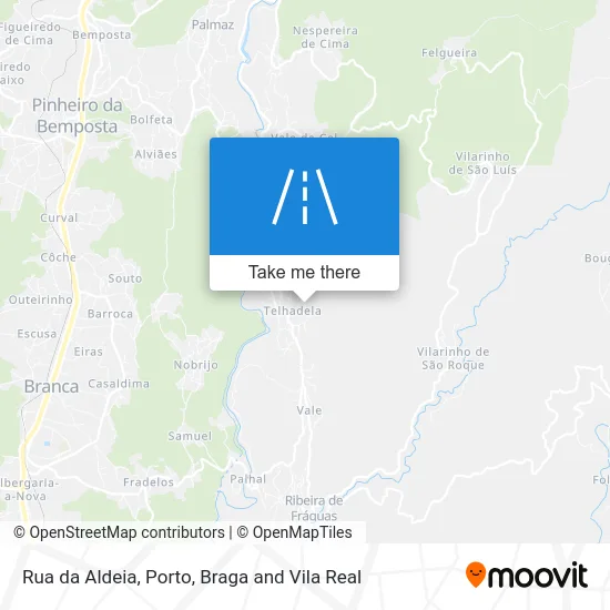 Rua da Aldeia map