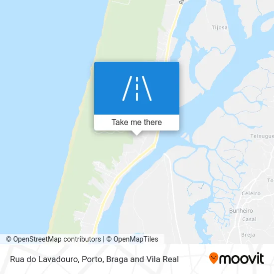 Rua do Lavadouro map