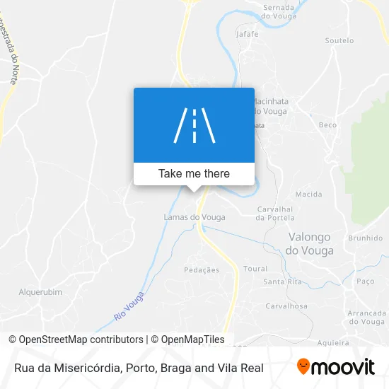 Rua da Misericórdia map