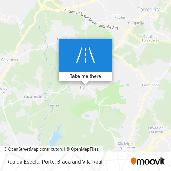 Rua da Escola map