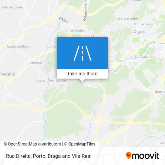 Rua Direita map
