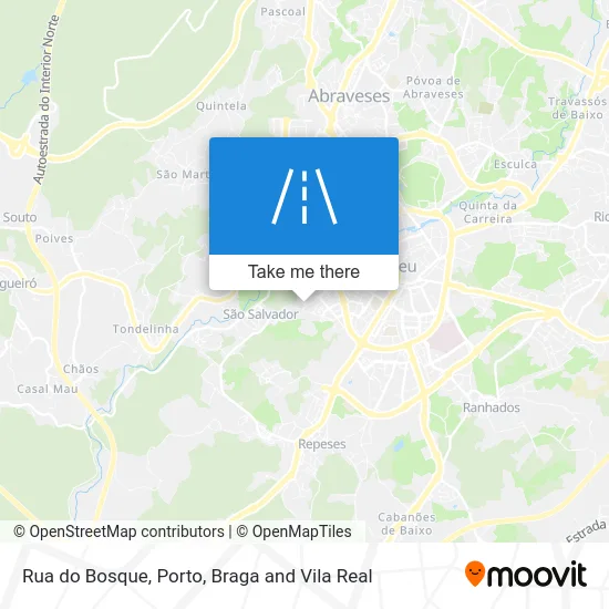 Rua do Bosque map