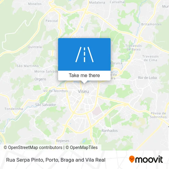 Rua Serpa Pinto map
