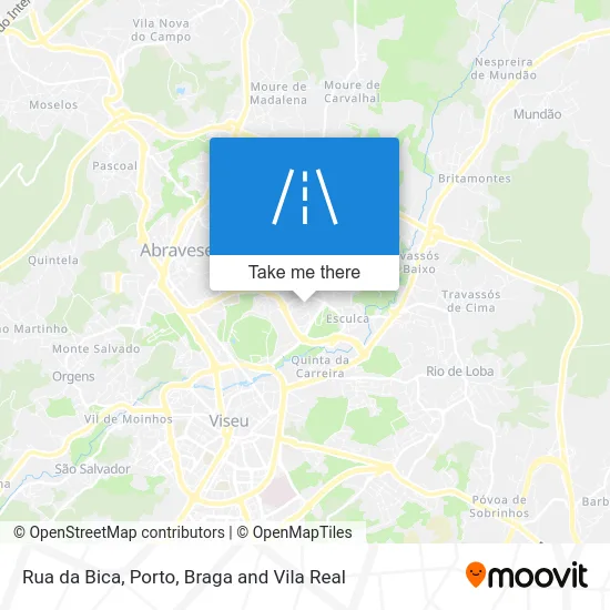 Rua da Bica map