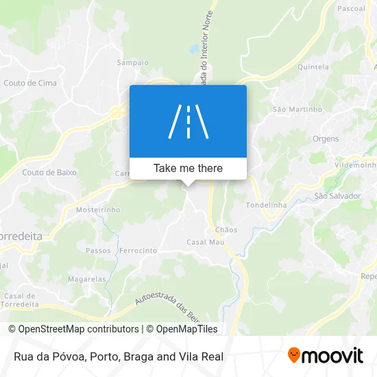 Rua da Póvoa map