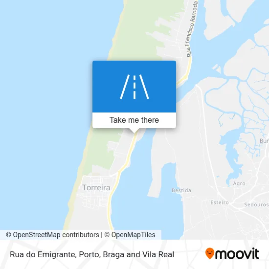 Rua do Emigrante map