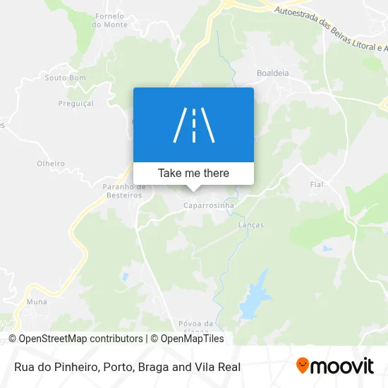 Rua do Pinheiro map