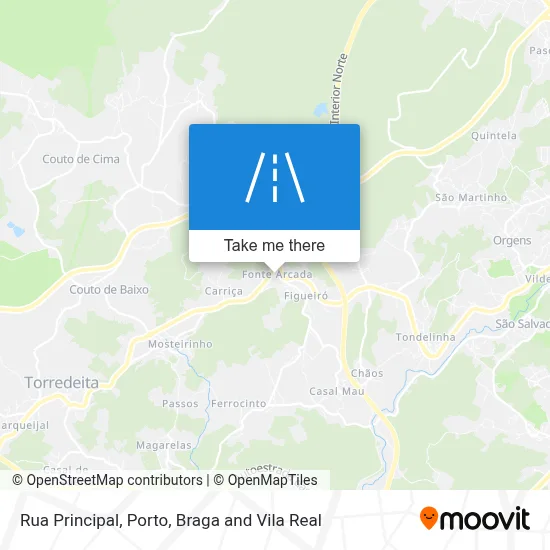 Rua Principal map