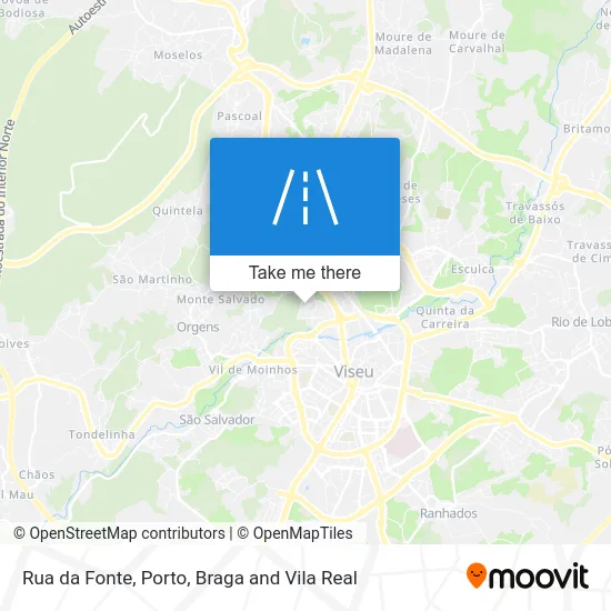 Rua da Fonte map