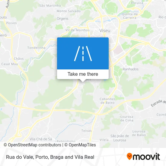 Rua do Vale map