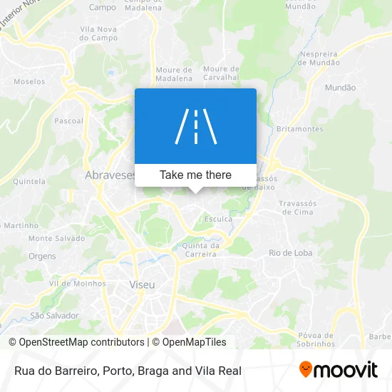 Rua do Barreiro map