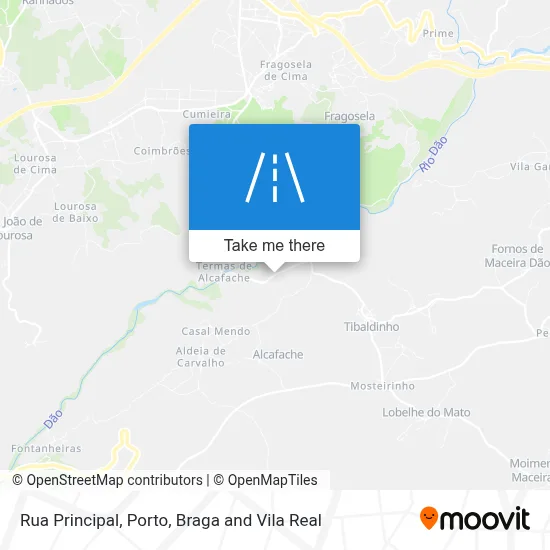 Rua Principal map