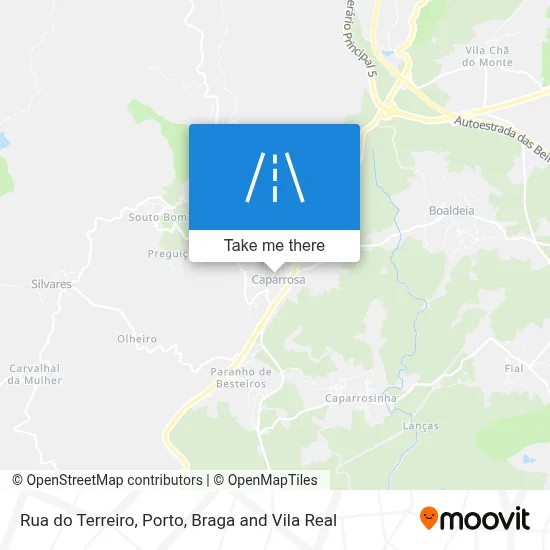 Rua do Terreiro map