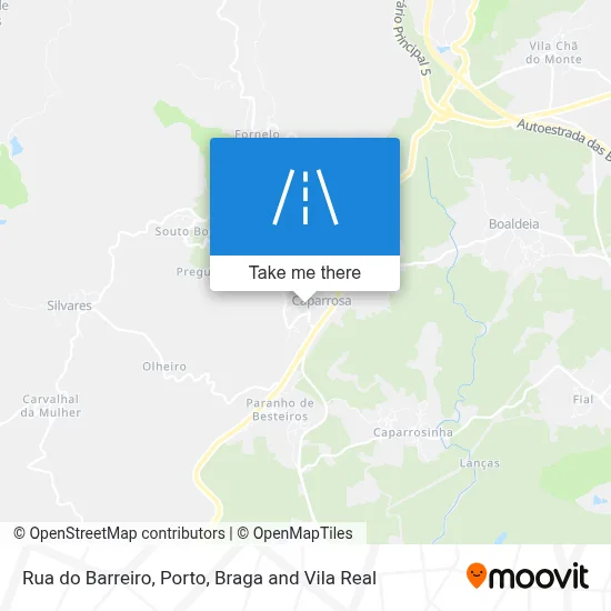 Rua do Barreiro map