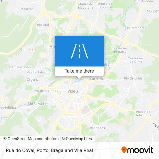 Rua do Coval map