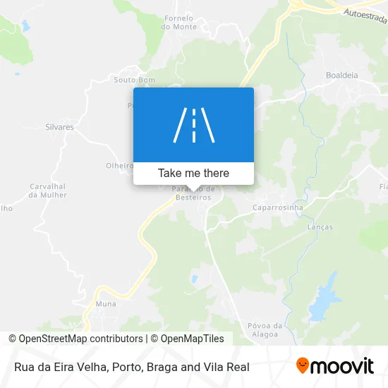Rua da Eira Velha map