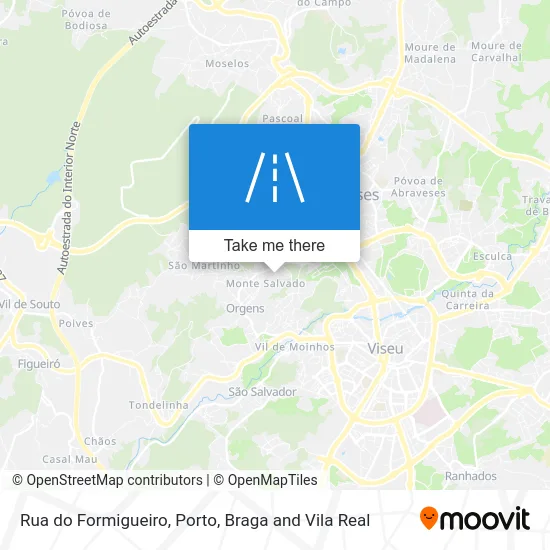 Rua do Formigueiro map