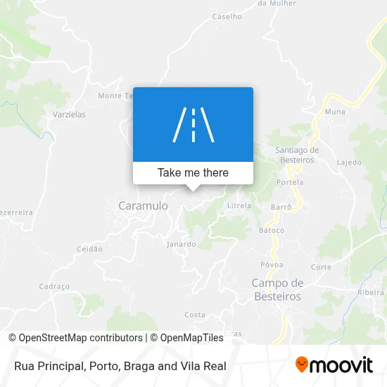 Rua Principal map