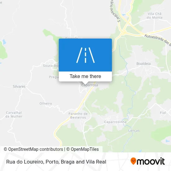 Rua do Loureiro map