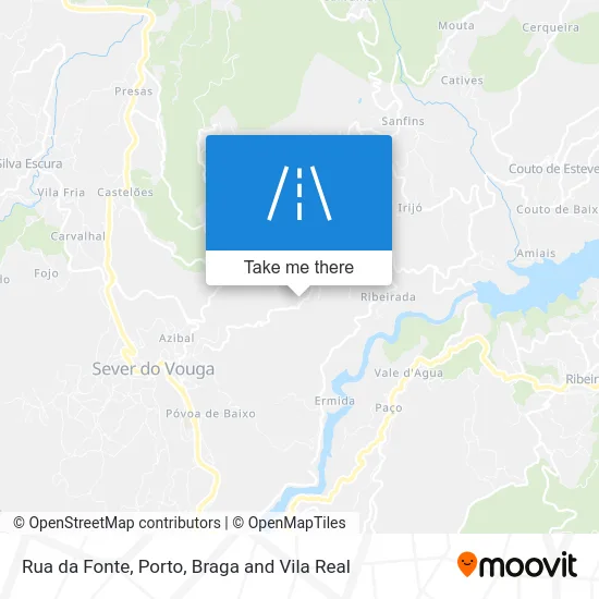 Rua da Fonte map