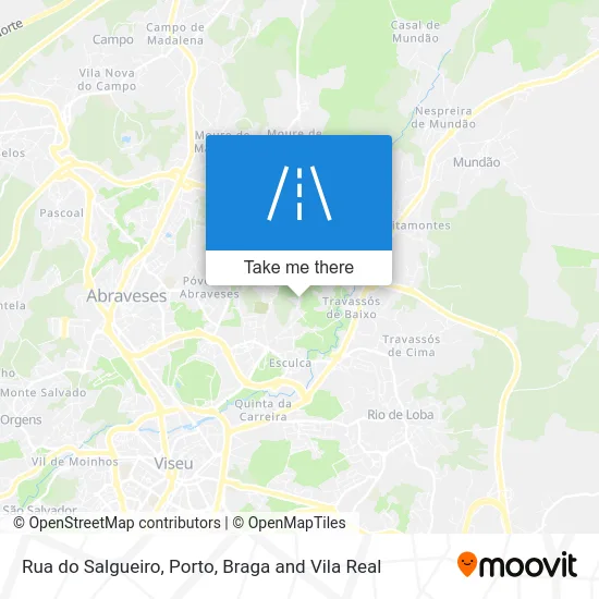 Rua do Salgueiro map