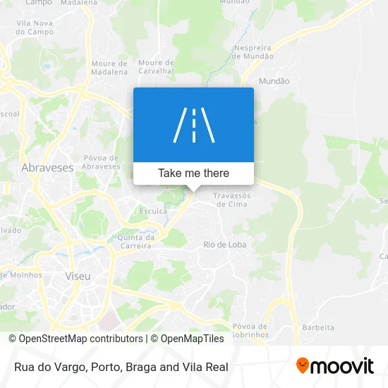 Rua do Vargo map