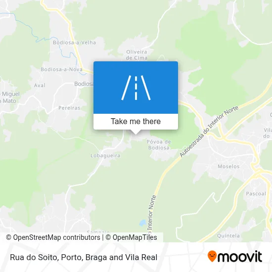 Rua do Soito map