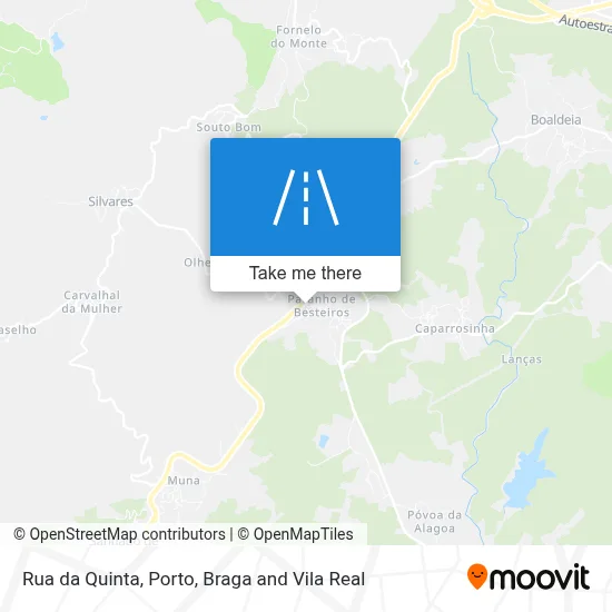 Rua da Quinta map
