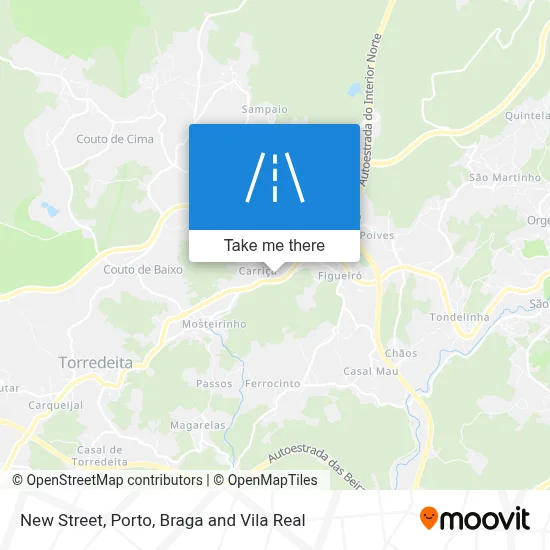 Rua Nova map