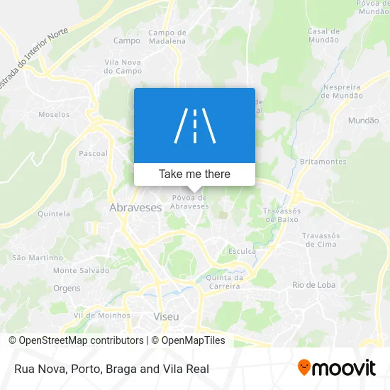 Rua Nova map