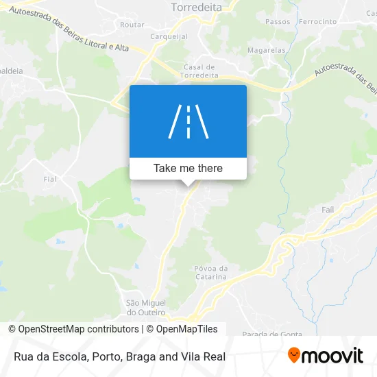 Rua da Escola map