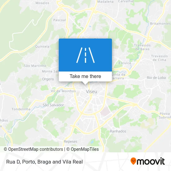 Rua D map