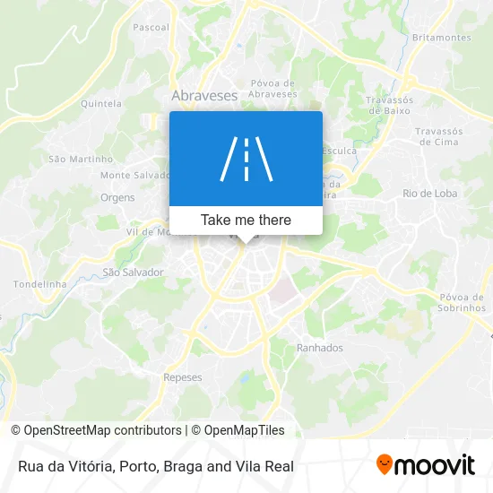 Rua da Vitória map