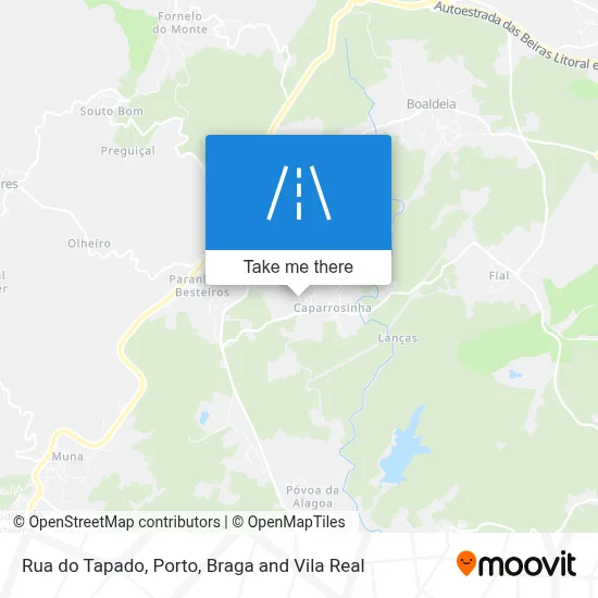 Rua do Tapado map
