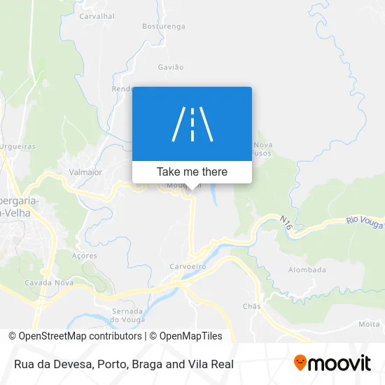 Rua da Devesa map