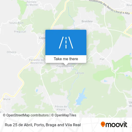 Rua 25 de Abril map