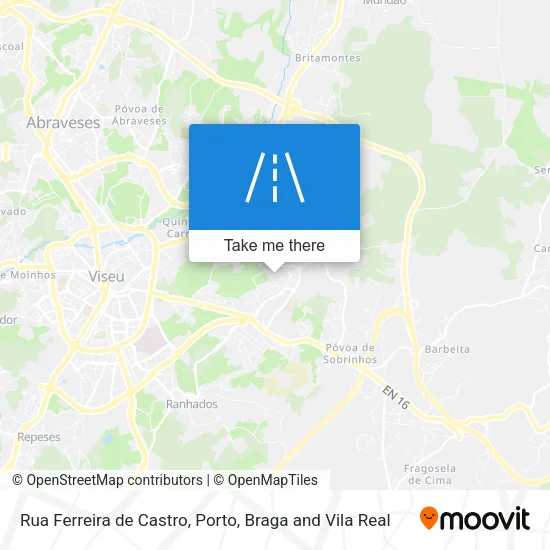 Rua Ferreira de Castro map
