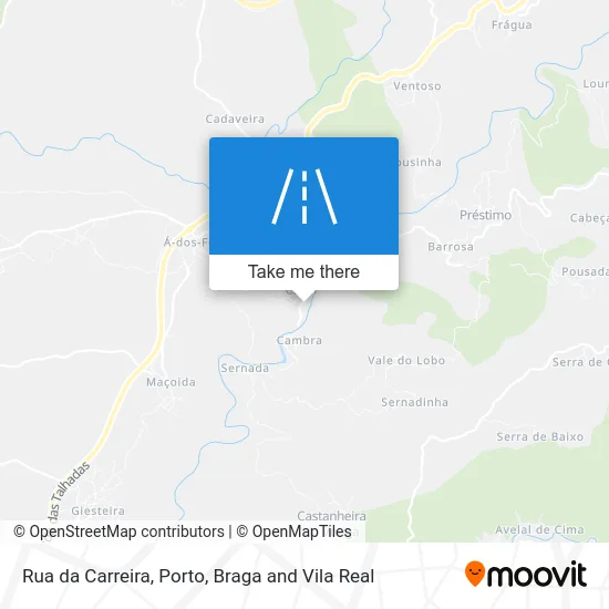 Rua da Carreira map