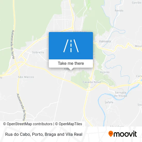 Rua do Cabo map