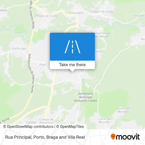 Rua Principal map