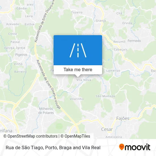 Rua de São Tiago map