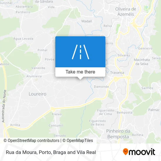 Rua da Moura map