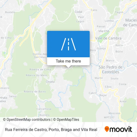 Rua Ferreira de Castro map