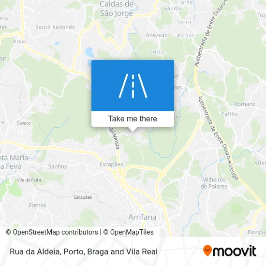Rua da Aldeia map