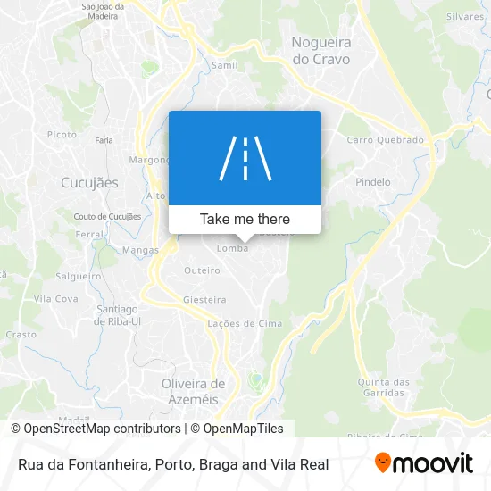 Rua da Fontanheira map