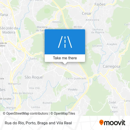 Rua do Rio map